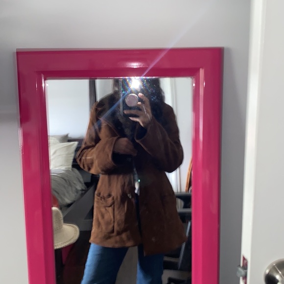 Brown Leather Jacket - Picture 2 of 7